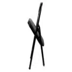 Scaun bucatarie, living, terasa tapitat negru pliant / DSY 1115 - imagine 4