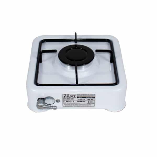 Aragaz 1 ochi, alimentare la butelie, culoare: alb / ZLN 0018_1 - imagine 3