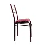 Scaun cu spatar bucatarie, living, terasa tapitat grena / 824 - imagine 2