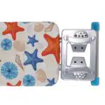 Masa de calcat cu cadru metalic si priza, grigio / ZLN 2043 - imagine 3