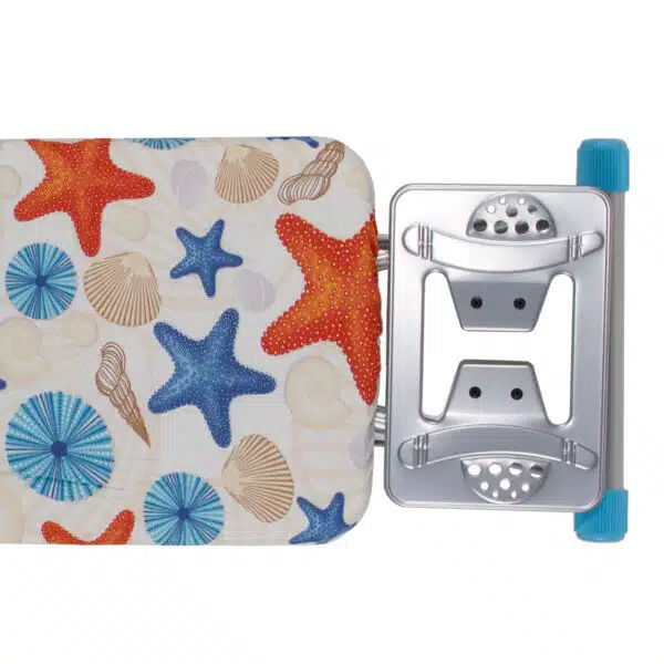 Masa de calcat cu cadru metalic si priza, grigio / ZLN 2043 - imagine 3