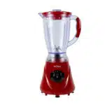 Blender Floria, 2 in 1, Rasnita inclusa, 2 viteze+Pulse, 1.6L, Putere 300W, Rosu / ZLN 7917 - imagine 2