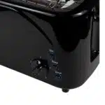 Prajitor de paine cu functie dezghetare, long slot, 4 felii, putere 1400 w, negru / ZLN 2713 - imagine 2