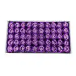 Trandafiri 2 culori din sapun, mov-lila, 50 buc/set / SF003-29