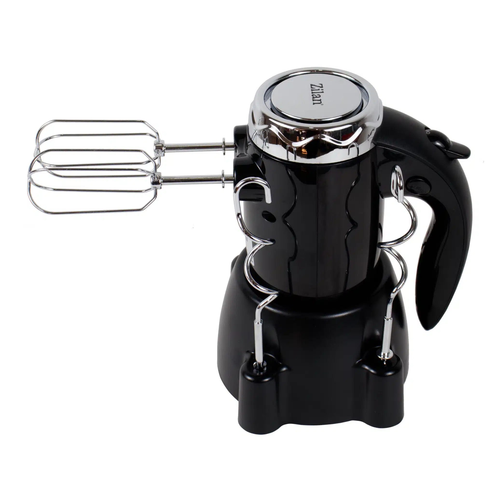 19849974.jpg Mixer de mana cu 6 viteze si functie Turbo cu suport mixer si accesorii, putere 300W / ZLN 8426 - imagine 1