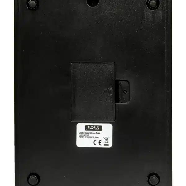 Cantar bucatarie digital, din sticla, 5kg rosu/ ZLN 1686 - imagine 4
