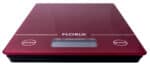 Cantar bucatarie digital, din sticla, 5kg rosu/ ZLN 1686