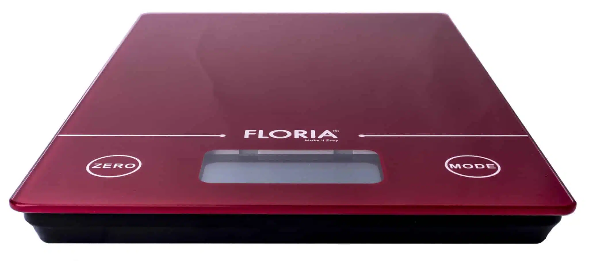 21372405.jpg Cantar bucatarie digital, din sticla, 5kg rosu/ ZLN 1686 - imagine 1