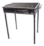 Gratar metalic pe carbuni cu sita din inox 60X40mm / ZTS 5484 - imagine 5