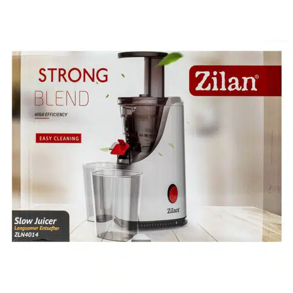Storcator de fructe si legume, putere 200 W, recipient suc 600 ml, recipient pulpa 600 ml,  Functie Reverse / ZLN 4014 - imagine 6