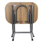 Masa plianta cu blat mdf, dimensiuni 40x60x58 cm / ZLN 2500 - imagine 3
