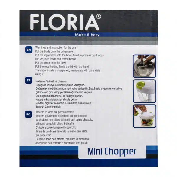 Mini-CHOPPER manual / ZLN 2607 - imagine 4