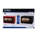 Cuptor electric, capacitate 40 litri, putere 1500W, gratar, tava inclusa, culoare rosu / ZLN 2898_R - imagine 5