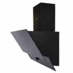 Hota incorporabila decorativa, putere absorbtie 650 m3/h, 63 cm, front sticla neagra / ZLN 1888 - imagine 2