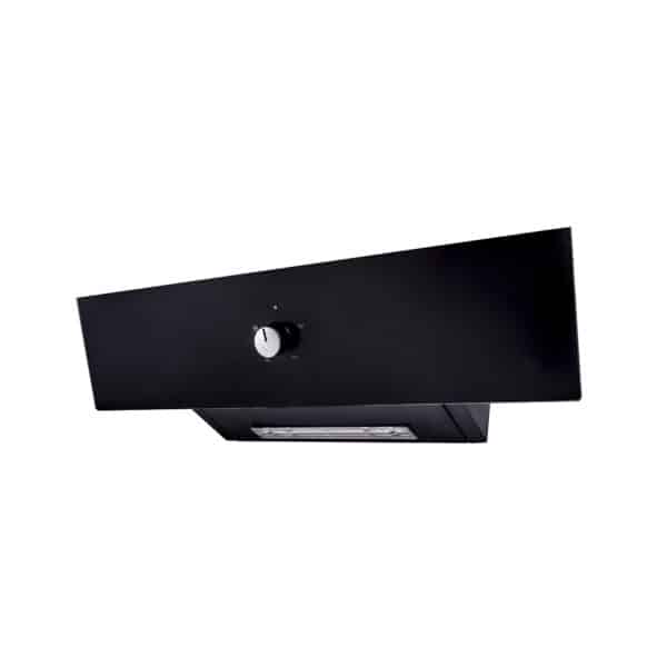 Hota incorporabila decorativa, putere absorbtie 650 m3/h, 63 cm, front sticla neagra / ZLN 1888 - imagine 3