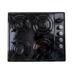 Plita incorporabila, GPL si Gaz natural, 4 ochiuri, duze de schimb incluse, aprindere electrica, negru / ZLN 1864 - imagine 2