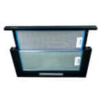 Pachet cuptor incorporabil (1857), capacitate 51L, electric, negru, plita incorporabila  (1864), 60x50x6cm, gaz butelie sau gaz natural(duze de schimb incluse), hota 1 motor, putere 140W (1895), 60X50 cm / SET 30021 - imagine 5