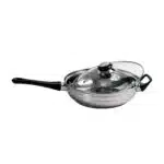 Set oale inox 12 piese, compus din 4 x oale, 1x cratita cu coada, 1x tigaie si 6x capace sticla / ZLN 4038 - imagine 6