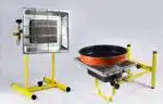 Incalzitor / arzator ceramica cu suport, putere 3500W pe butelie / 914 - imagine 2