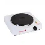 Plita electrica 1 ochi cu termostat reglabil in 5 trepte, putere 1500W, alb / ZLN 2173