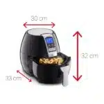 Friteuza Air Fryer, putere 1500W, capacitate 3L, Timer 30minute, panou digital / ZLN 3604 - imagine 11
