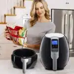 Friteuza Air Fryer, putere 1500W, capacitate 3L, Timer 30minute, panou digital / ZLN 3604 - imagine 6