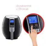 Friteuza Air Fryer, putere 1500W, capacitate 3L, Timer 30minute, panou digital / ZLN 3604 - imagine 7