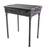 Gratar metalic pe carbuni cu sita din inox 50x35mm / ZTS 5485 - imagine 5