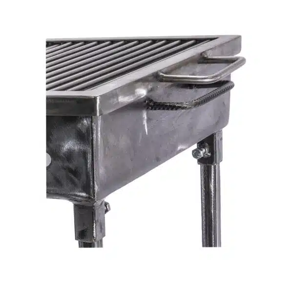 Gratar metalic pe carbuni cu sita din inox 50x35mm / ZTS 5485 - imagine 7