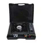Aragaz camping, aprindere automata, dubla alimentare butelie spray sau gaz, negru AD-2 / ZTS5519 - imagine 4