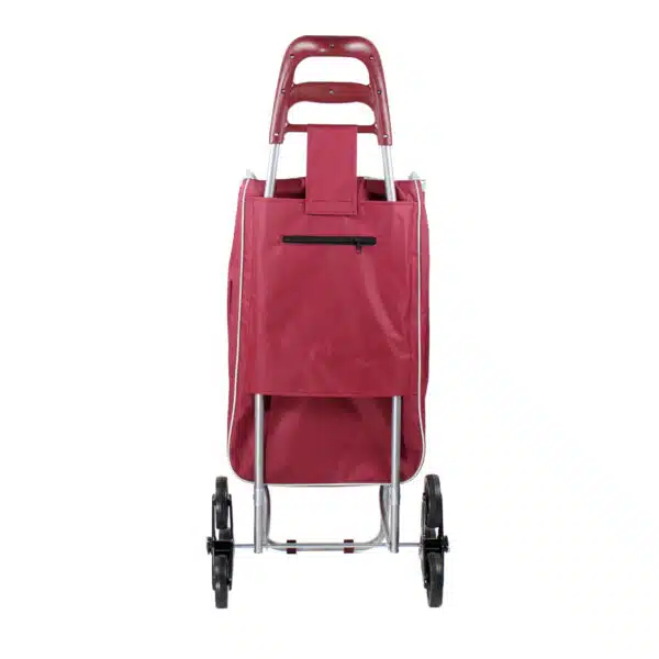 Carucior pentru cumparaturi cu 6 roti si cadru metalic / 4066 - imagine 3