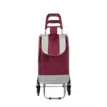 Carucior pentru cumparaturi cu 6 roti si cadru metalic / 4066