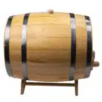 Butoi pentru decor, din lemn masiv de arin, capacitate 10L / EXT 7212 - imagine 2