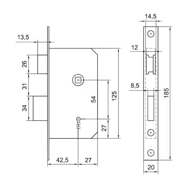 Pachet Broasca cu cheie P54 Oro / EXT 57016 - imagine 2