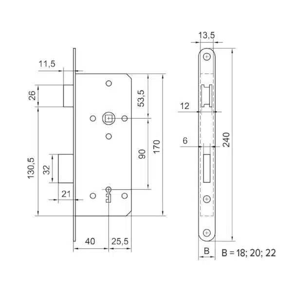 Pachet P 90 (Broasca+Maner) Alb 35-500 / EXT 5709 - imagine 3