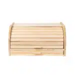 Cutie de paine cu tocator si sertar, lemn brad, 38.5x28x20cm / 1075 - imagine 4