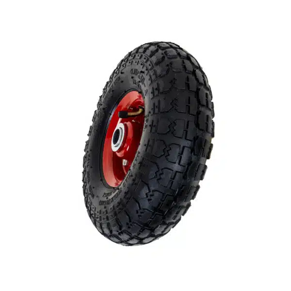 Roata pentru roaba 4.10 / 3.50-4 - 2PR, Ax 20mm / 9614 - imagine 2