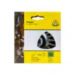 Perie conica cu filet, sarma rasucita, Klingspor ,BK 600Z, 115mm x M14, otel inoxidabil / EXT 358330 - imagine 2