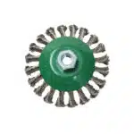 Perie conica cu filet, sarma rasucita, Klingspor ,BK 600Z, 115mm x M14, otel inoxidabil / EXT 358330 - imagine 3
