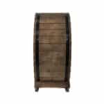 Suport 12 sticle de vin, din lemn de brad, inaltime 55cm / EXT 5643 - imagine 3