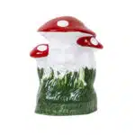 Ciuperca decorativa pentru gradina, din ceramica, inaltime 27cm, latime 25cm / EXT 6075