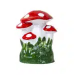 Ciuperca decorativa pentru gradina, din ceramica, inaltime 27cm, latime 25cm / EXT 6075 - imagine 3