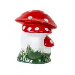 Ciuperca decorativa pentru gradina, din ceramica, inaltime 25cm, latime 25cm / EXT 6076 - imagine 2