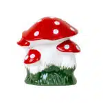 Ciuperca decorativa pentru gradina, din ceramica, inaltime 25cm, latime 25cm / EXT 6076 - imagine 3