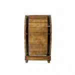 Suport 4 sticle de vin, din lemn de brad, inaltime 43cm / EXT 6096 - imagine 3