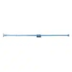 Bara pentru perdea dus, extensibila, 2m, albastru / ZLN 0056