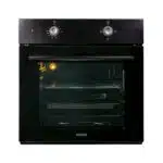 Pachet cuptor incorporabil 1857, capacitate 51L, electric, negru, plita incorporabila email 0041, 60X50X15 cm, gaz butelie sau gaz natural, duze de schimb incluse, hota 1 motor, putere 140W 1895, 60X50 cm / SET 30051 - imagine 2