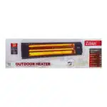 Radiator infrarosu cu fibra carbon, putere 1800W, suport perete/ ZLN 2267 - imagine 2
