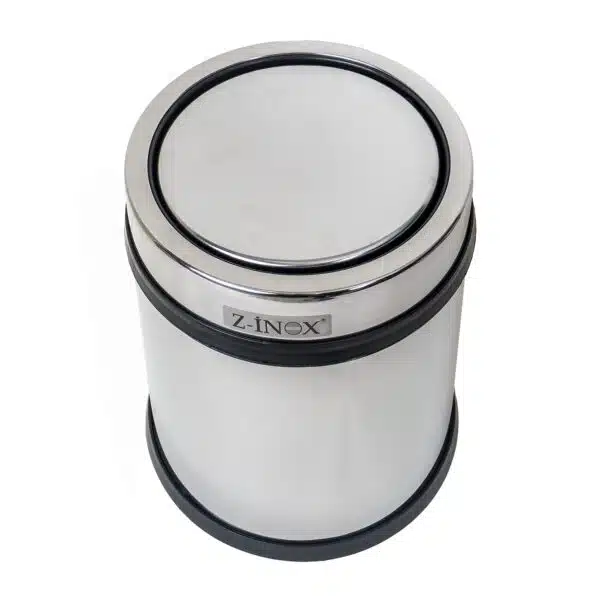 Cos menajer, capacitate 11 Litri din inox, capac rotativ / ZLN 4582 - imagine 3