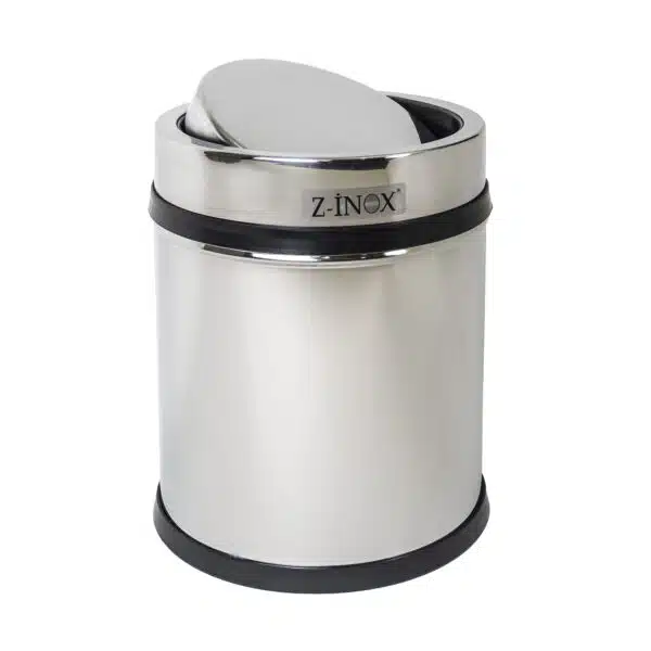 Cos menajer, capacitate 11 Litri din inox, capac rotativ / ZLN 4582 - imagine 4
